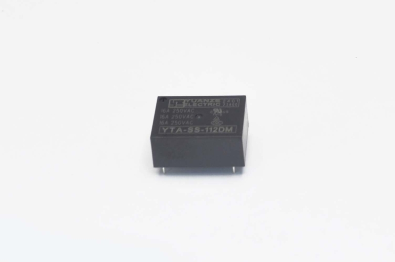 Реле YTA-SS-112DM Катушка 12V, одна группа (1C), 16А 22.0х12.0х16.0