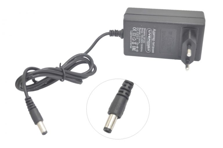 Блок питания 220V/21.5V 1.0A SP-202 (OG-24) (5.5x2.5) импульсный (адаптер) - с контроллером заряда