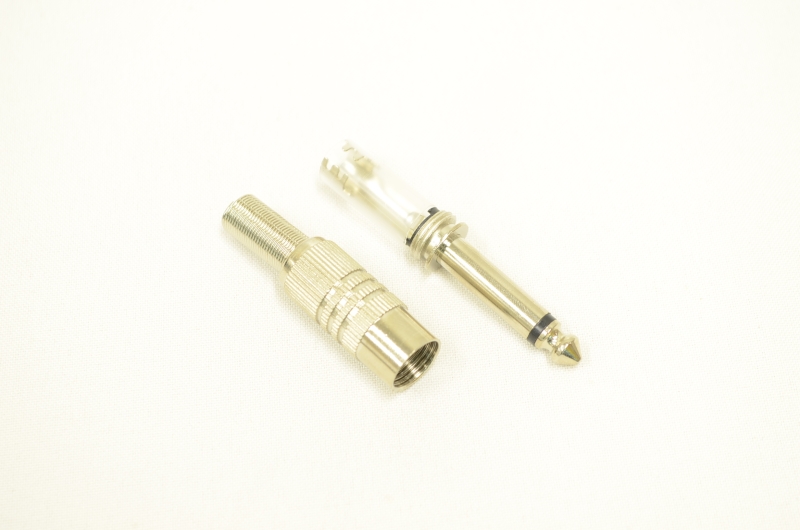 Разъем аудио 6.3mm "шт" моно металл 1-110