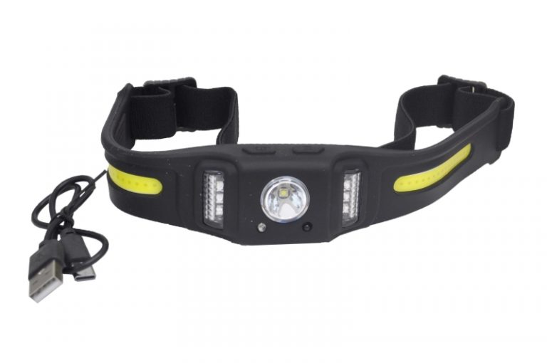 Фонарь налобный LD-2330 (Type-C) RGB/сенсор