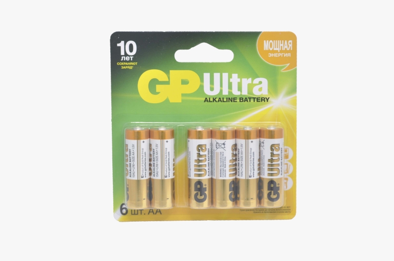 GP LR6-6BL Ultra (AA) батарейка (за штуку)