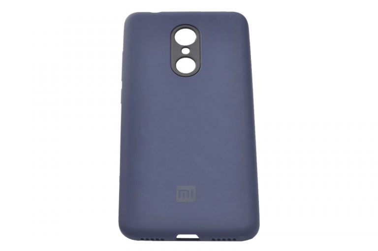 17007 Чехол Silicone case для Xiaomi Redmi 5, синий