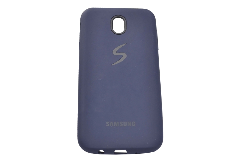 16093 Чехол Silicone case для Samsung J730/J7 (2017) Pro, синий