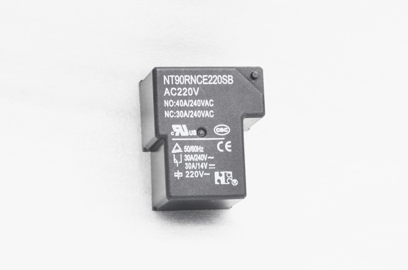 Реле NT90R-NCE-AC220V-SB Катушка 220V, одна группа (1C), 40A 32.5x27.6x20.5