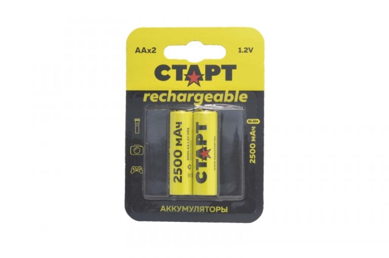 Старт HR6-2BL 2500mA (AA) Аккумулятор