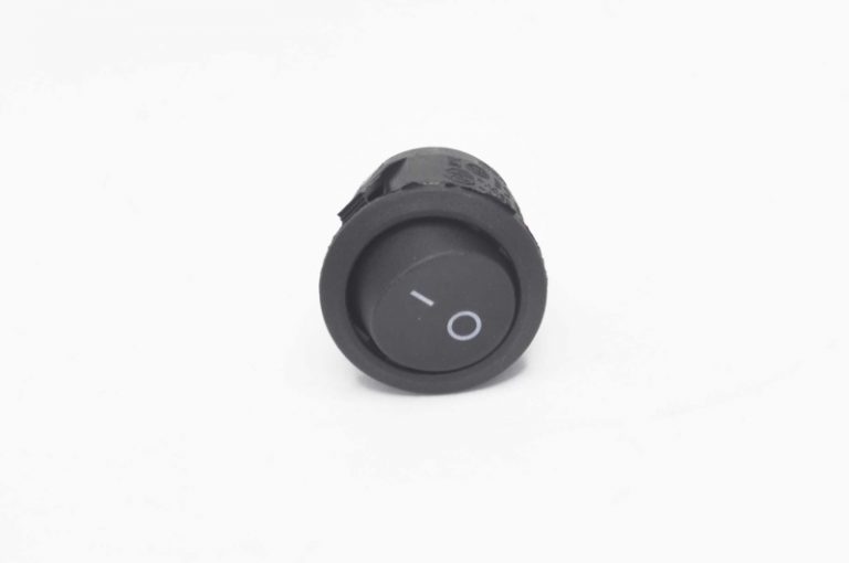Переключатель RS-101-9C On-Off 250V 6A черный (2c)