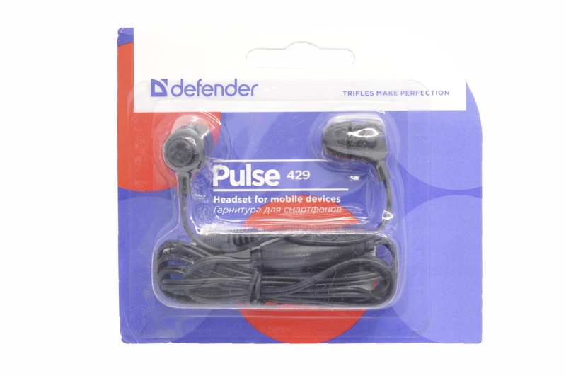 63429 Наушники Defender Pulse 429 черные