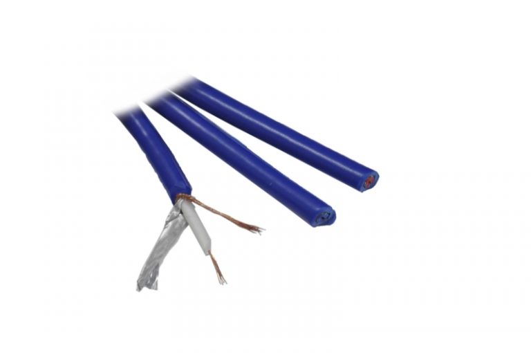 Кабель ШГЭС 3-жилы D 5.0 x 15.0 mm синий LCL-33 BL