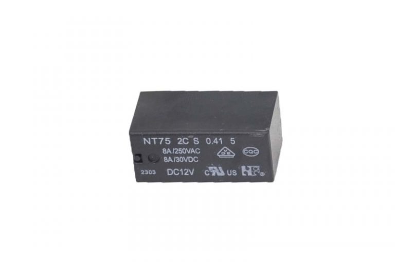 Реле NT75-2C-S-8-DC12V-0.41 Катушка 12V, две группы (2C), 8А 28.5х12.4х15.5
