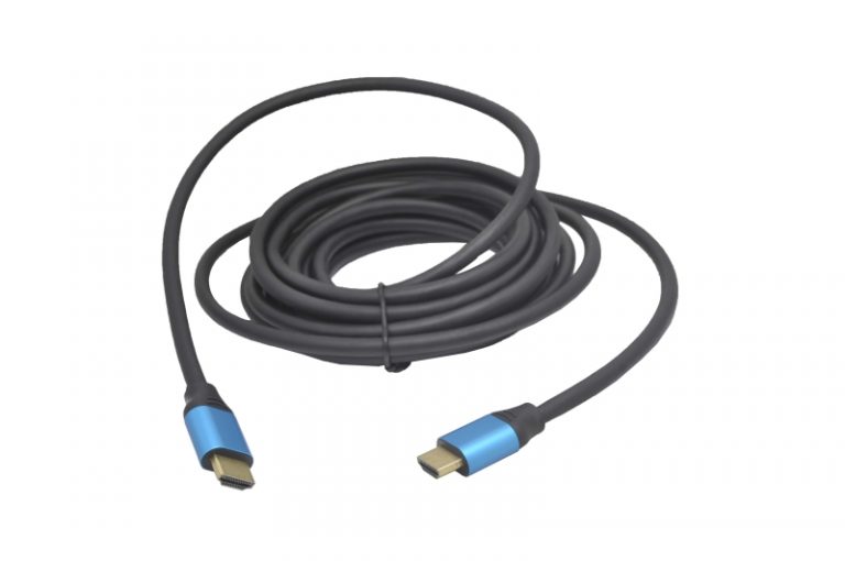 Шнур HDMI - HDMI пластик gold Ultra HD 4K 5.0м 5-816 5.0