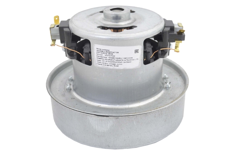 VC0721FQw Двигатель 1600W, H117/50mm, D133 (с юбкой)