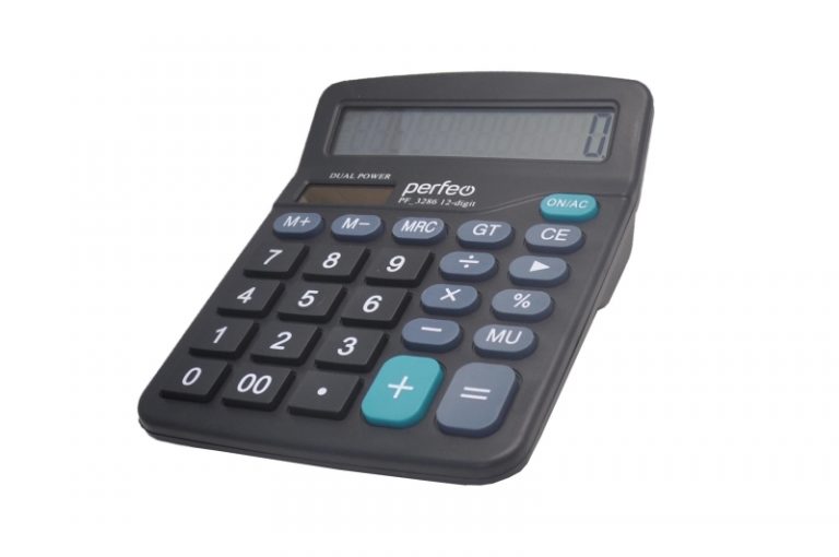 Калькулятор Perfeo 12-разрядный PF-3286