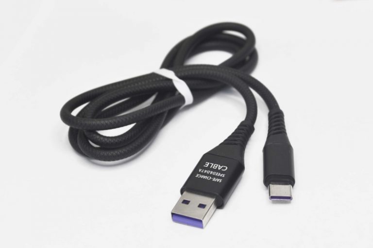 Кабель Smartbuy iK-3112ERG USB -Type-C, 1 метр, черный