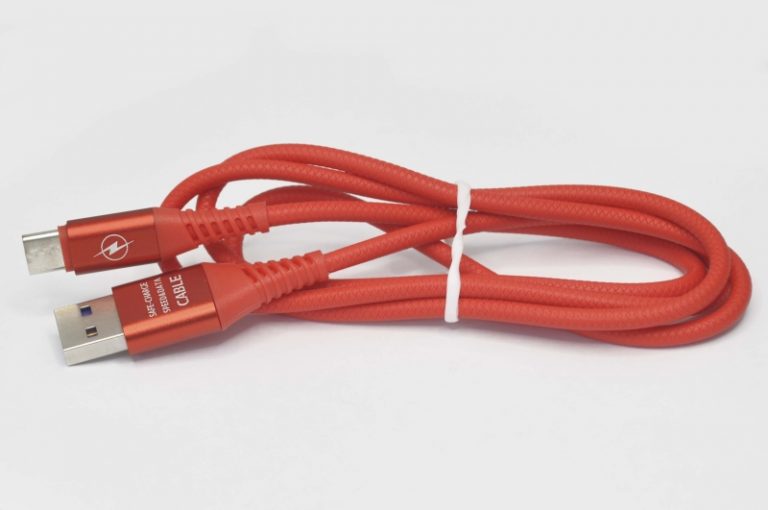 Кабель Smartbuy iK-3112ERG USB -Type-C, 1 метр, красный