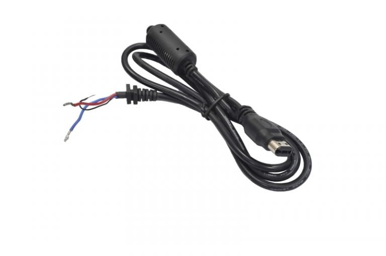 Разъем питания DC USB "шт" с кабелем 1.0м 0.75mm2