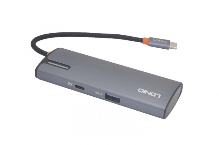 USB Hub Ldnio DS-15U серый