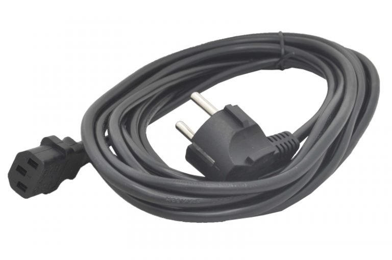 PC-186-VDE 10A 2200Watt Кабель питания Gembird/Cablexpert, 5.0м