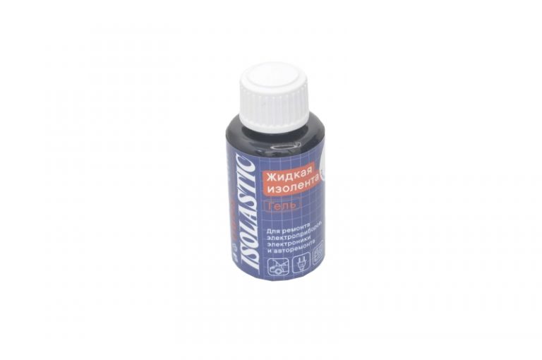 Изолента-гель ISOLASTIC, 30 мл., черная