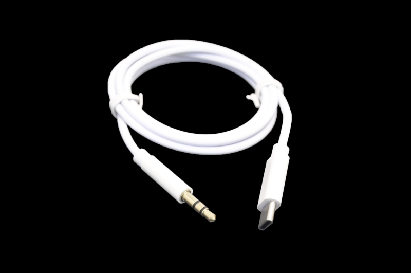 22943 Адаптер Walker WA-022 Type-C -AUX 3.5 mm, белый