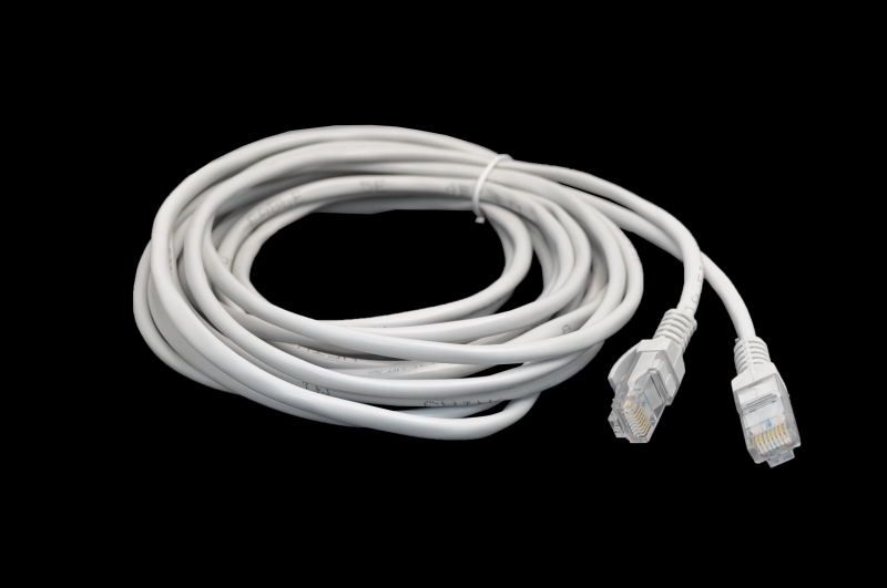 MA09-5 Кабель Fumiko патч-корд UTP cat5E, 5.0м, серый