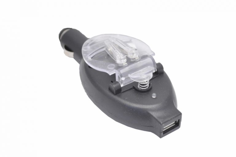 Зарядное устройство 12V + USB Kouma-F (лягушка)