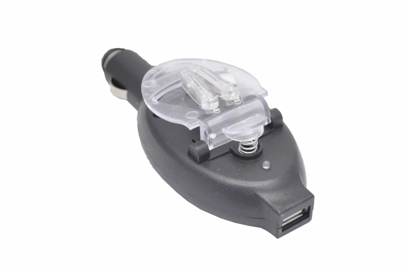 Зарядное устройство 12V + USB Kouma-F (лягушка)