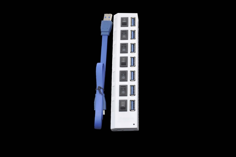 USB разветвитель SmartBuy 7USB белый SBHA-7307-W