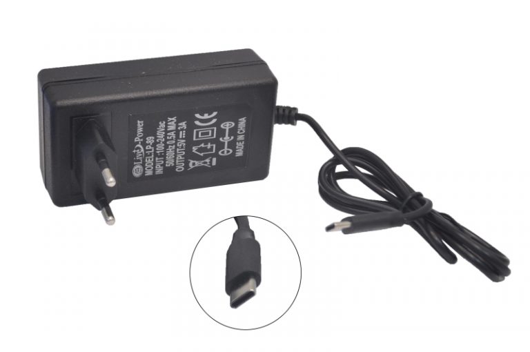 Блок питания 220V/ 5V 3.0A LP-89 (Type-C) импульсный (адаптер)