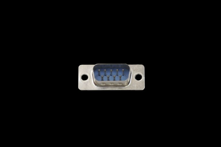 Разъем DB 9-pin "шт" на корпус DB-9M