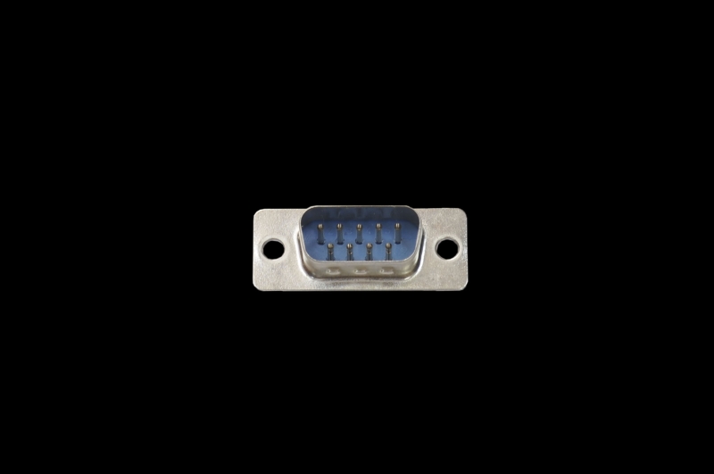 Разъем DB 9-pin "шт" на корпус DB-9M