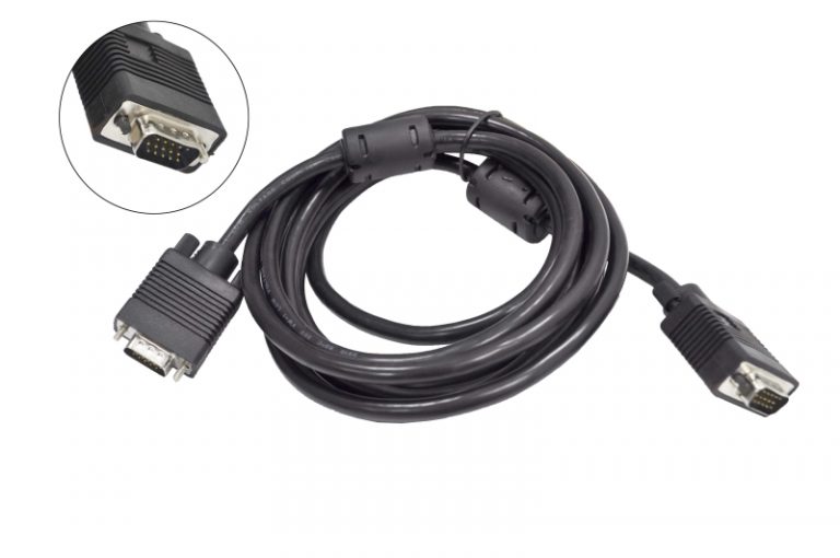 Шнур VGA HD15M > HD15M 3.0м черный V56 (A413)