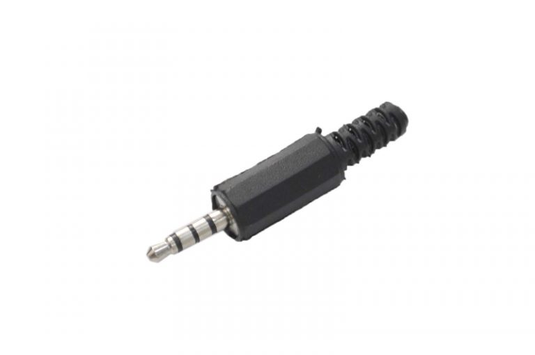 Разъем аудио 3.5mm "шт" 4C пластик 1-070
