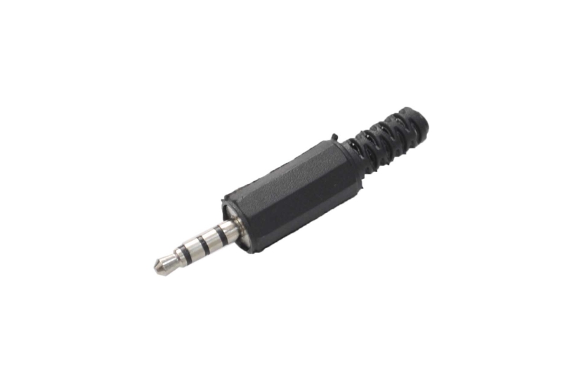 Разъем аудио 3.5mm "шт" 4C пластик 1-070
