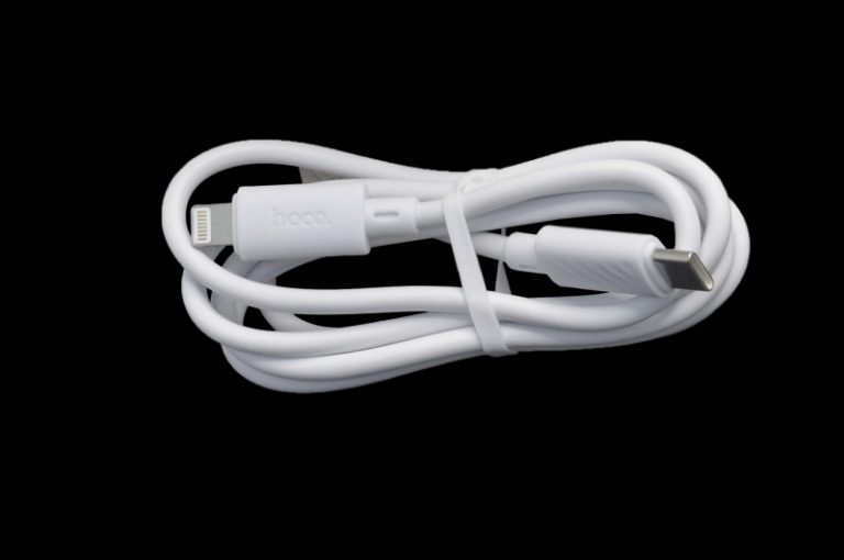 Кабель Hoco X88 Gratified Type-C-Lightning, 1 метр, 20W, белый