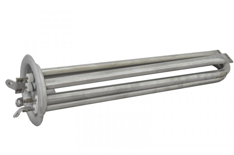 20115 ТЭН 2000W н/ж (1000+1000) для в/н Thermex ,Garanterm, Electrolux (2,0кВт, RF, D64mm, под анод M6,клеммы под винт)