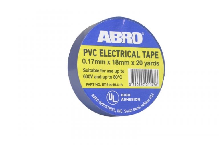 Изолента термостойкая Abro 18mm х 18м синяя ET-914-BLU-R
