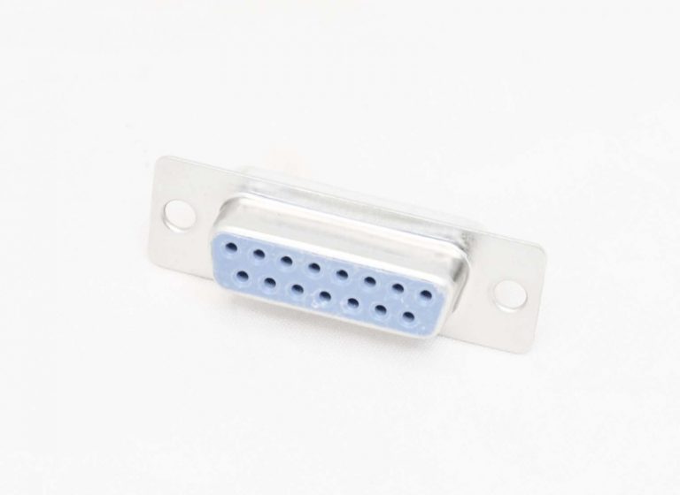 Разъем DB 15-pin "гн" на корпус DB-15F