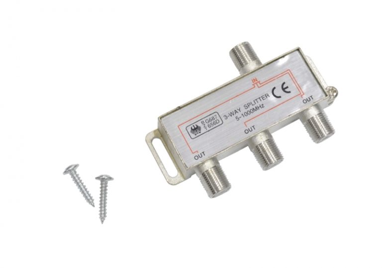 Splitter (разветвитель) на 3 TV 5-1000MHz 4-823 (SAH 306F)