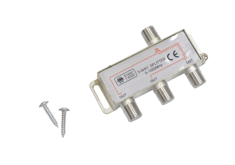 Splitter (разветвитель) на 3 TV 5-1000MHz 4-823 (SAH 306F)