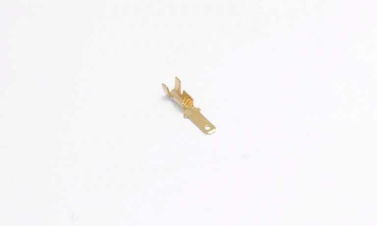 Клемма плоская "шт" 2.8mm gold DJ611-2.8A 08-0909