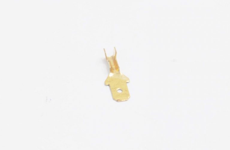 Клемма плоская "шт" 4.8mm gold DJ611-4.8A 08-0910