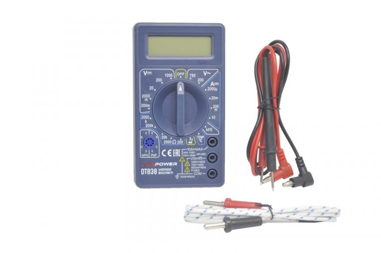 DT838 Цифровой мультиметр (LivePower)