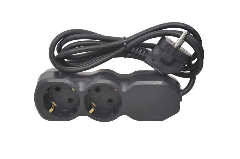 669 Удлинитель Старт S2x1-Z-20 IMP2 220V 2 розетки 1,5м 10A