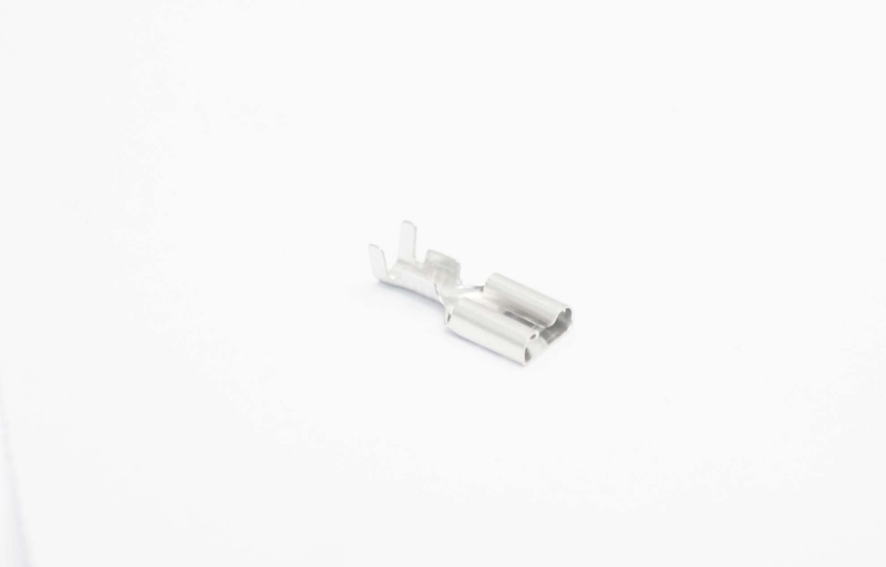 Клемма плоская "гн" 6.3mm silver DJ622-6.3B
